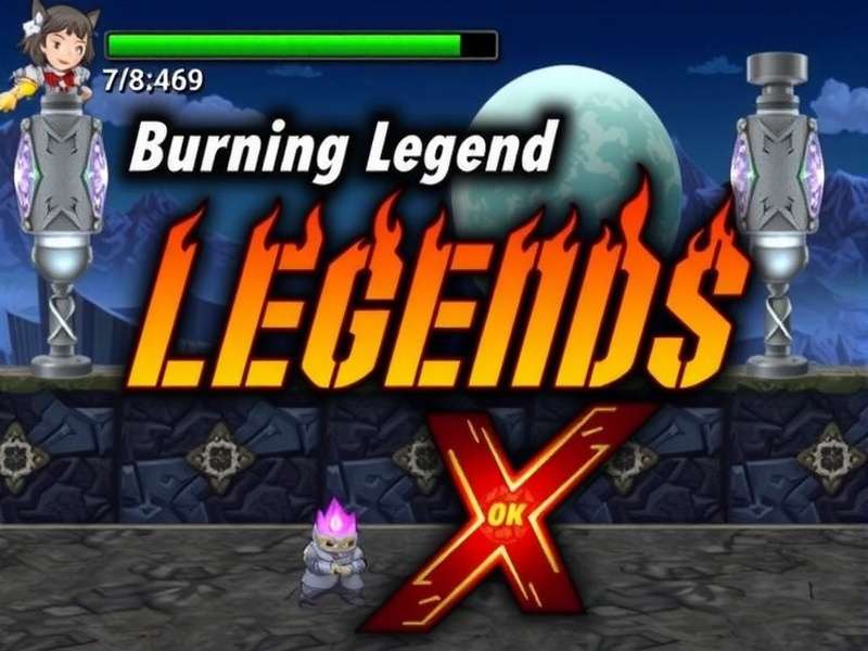 Burning Legend X Epic Battle Scene Burning Legend X Gameplay